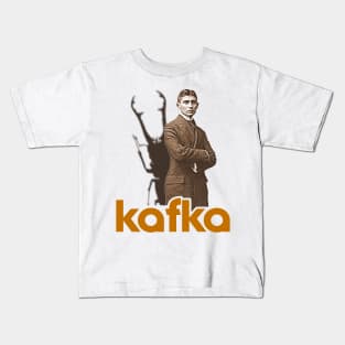Franz Kafka // Metamorphosis Author FanArt Tribute Kids T-Shirt